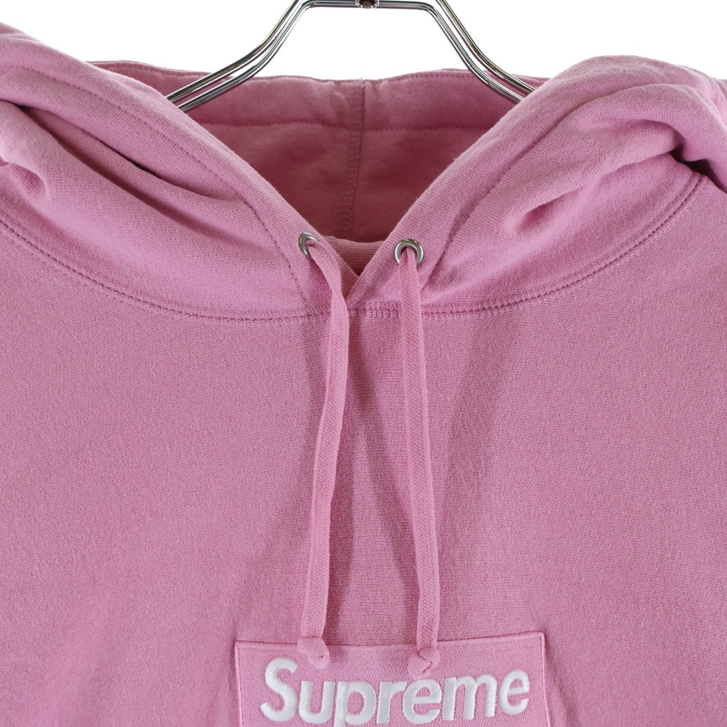 SUPREME(シュプリーム) 24AW Box Logo Hooded Sweatshirt ボックスロゴ フーディー スウェット プルオーバーパーカー ピンク