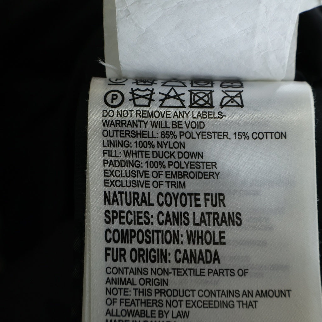 CANADA GOOSE(カナダグース) BRONTE PARKA ブロンテパーカ フーディー ダウンジャケット アイボリー 2603JL