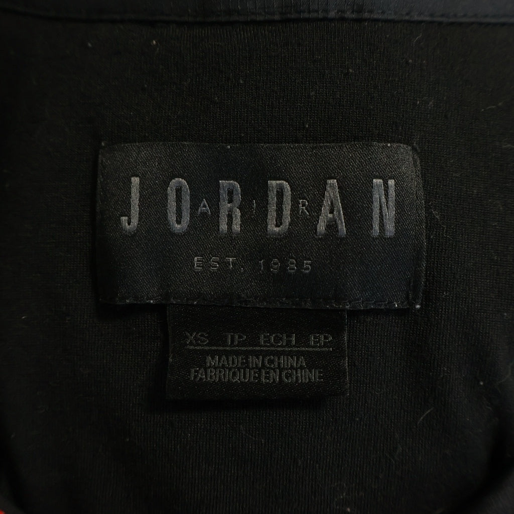 JORDAN BRAND(ジョーダンブランド) COACH JACKET BQ4213-010 フロントプリント ナイロン コーチジャケット ブラック/レッド