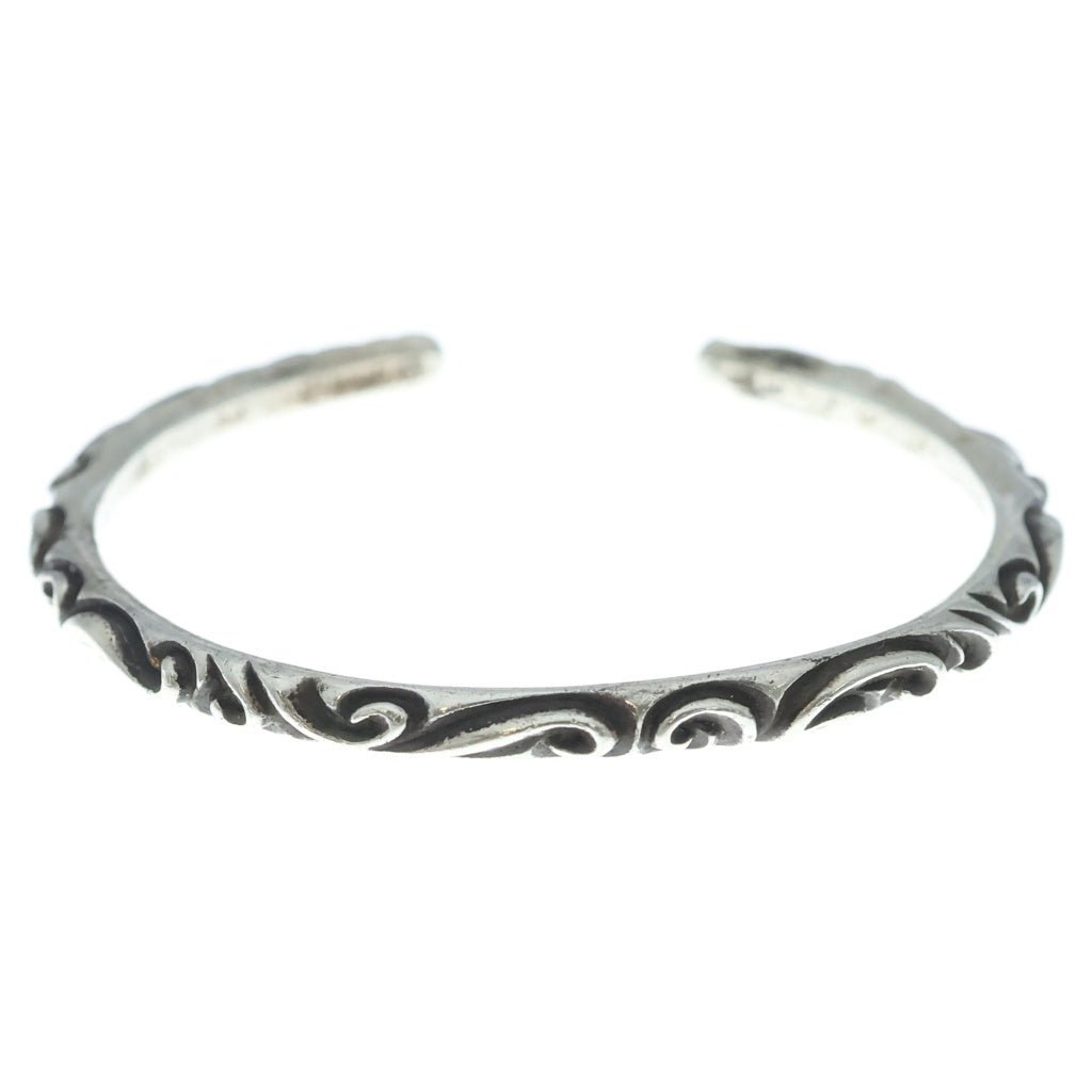 CHROME HEARTS(クロムハーツ) BANGLE SCROLL スクロールバンドバングル ブレスレット シルバー BCA127 レディース