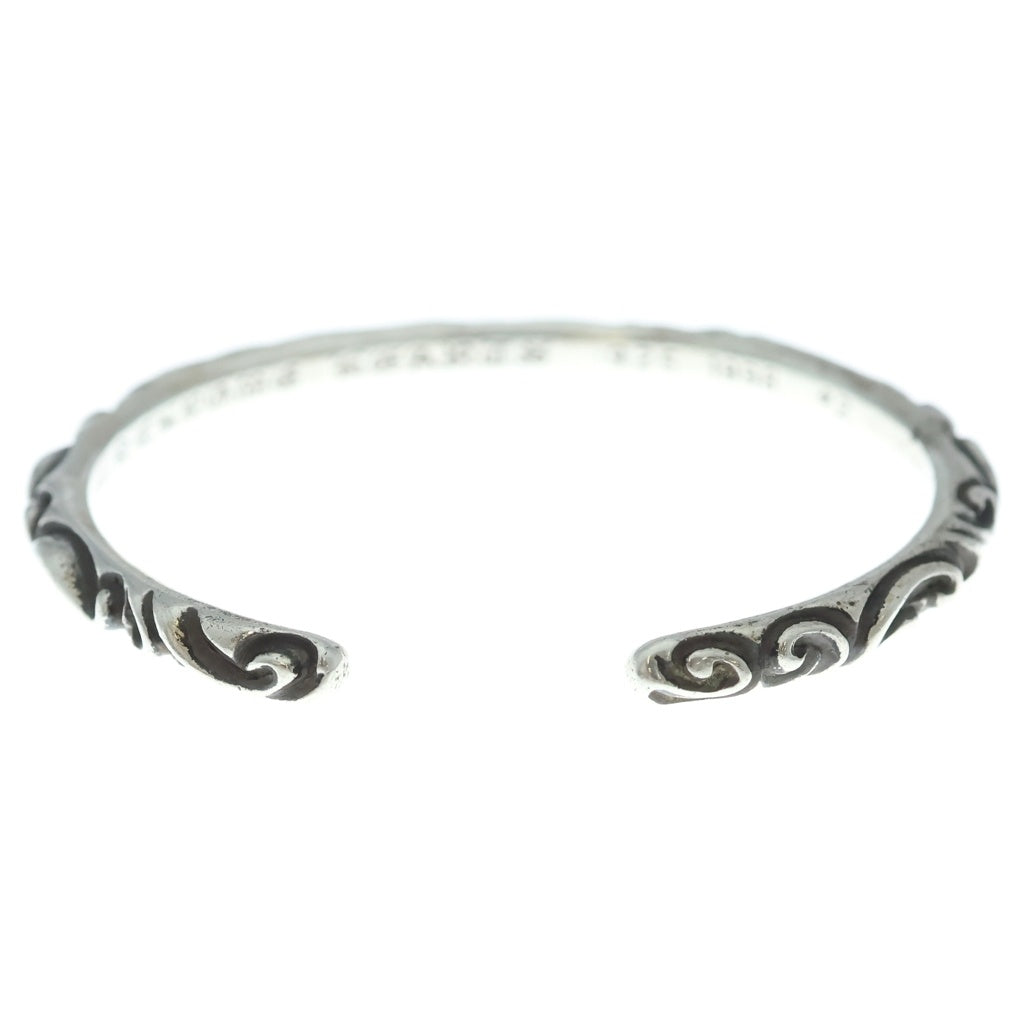CHROME HEARTS(クロムハーツ) BANGLE SCROLL スクロールバンドバングル ブレスレット シルバー BCA127 レディース