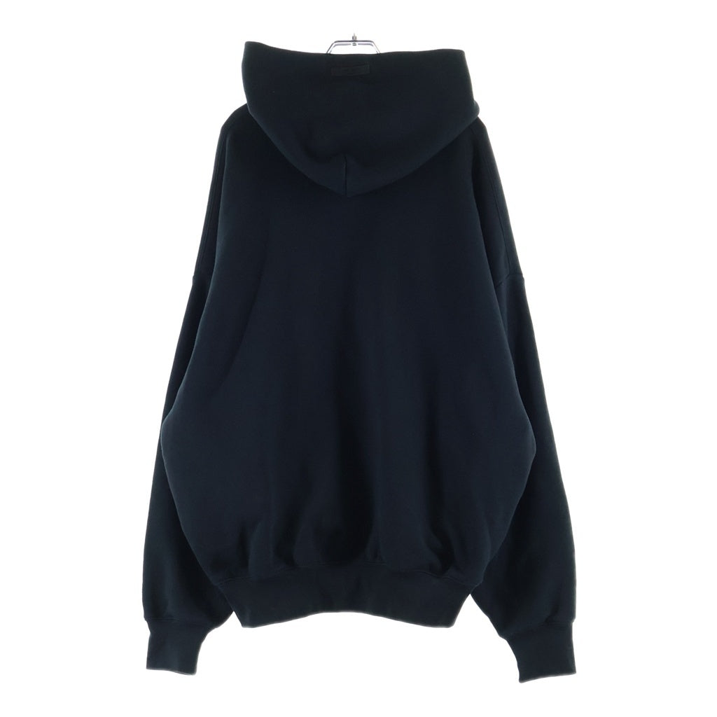 FEAR OF GOD ESSENTIALS(フィアオブゴッド エッセンシャルズ) ×NBA HOODIE フロントロゴ フーディー プルオーバー スウェットパーカー ブラック