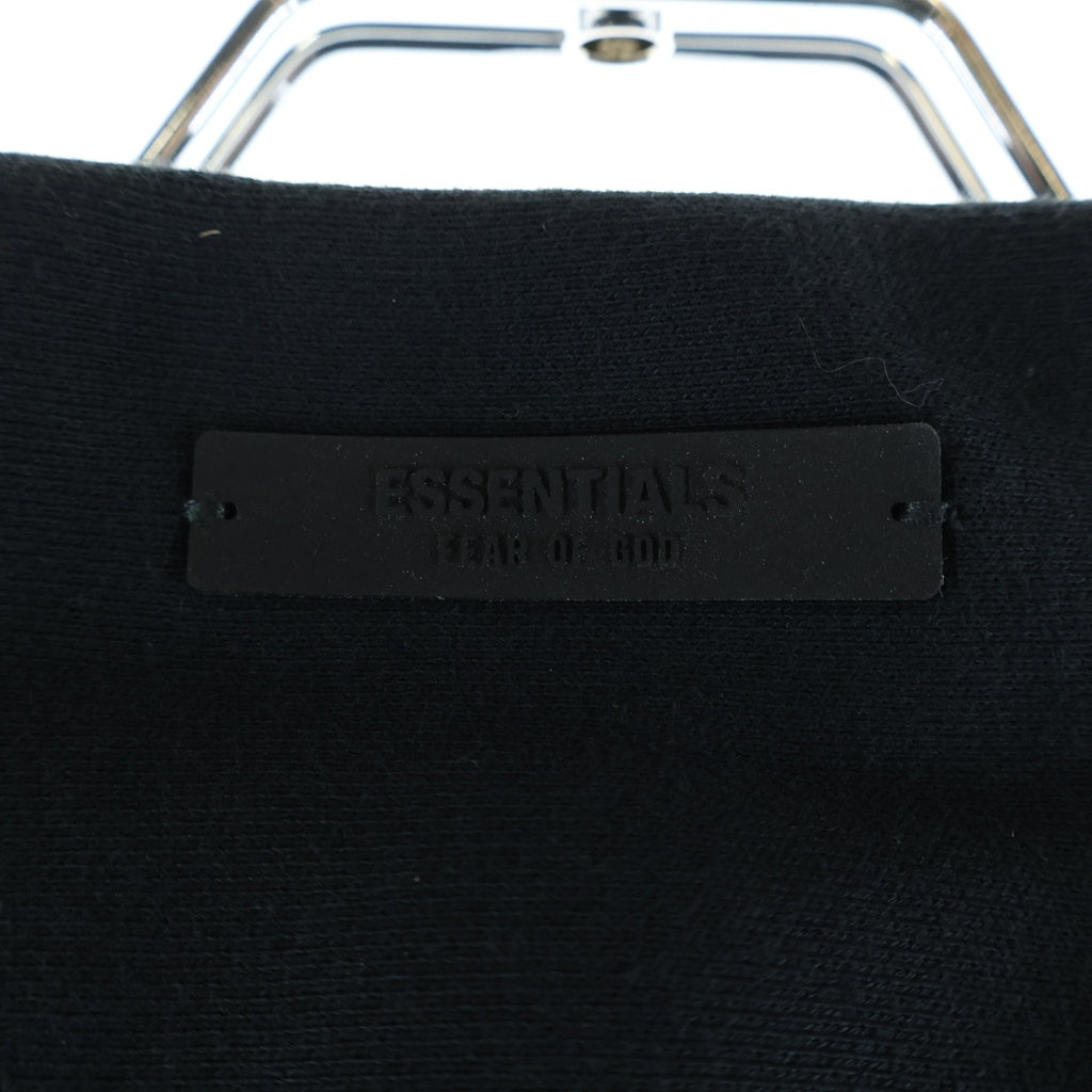 FEAR OF GOD ESSENTIALS(フィアオブゴッド エッセンシャルズ) ×NBA HOODIE フロントロゴ フーディー プルオーバー スウェットパーカー ブラック