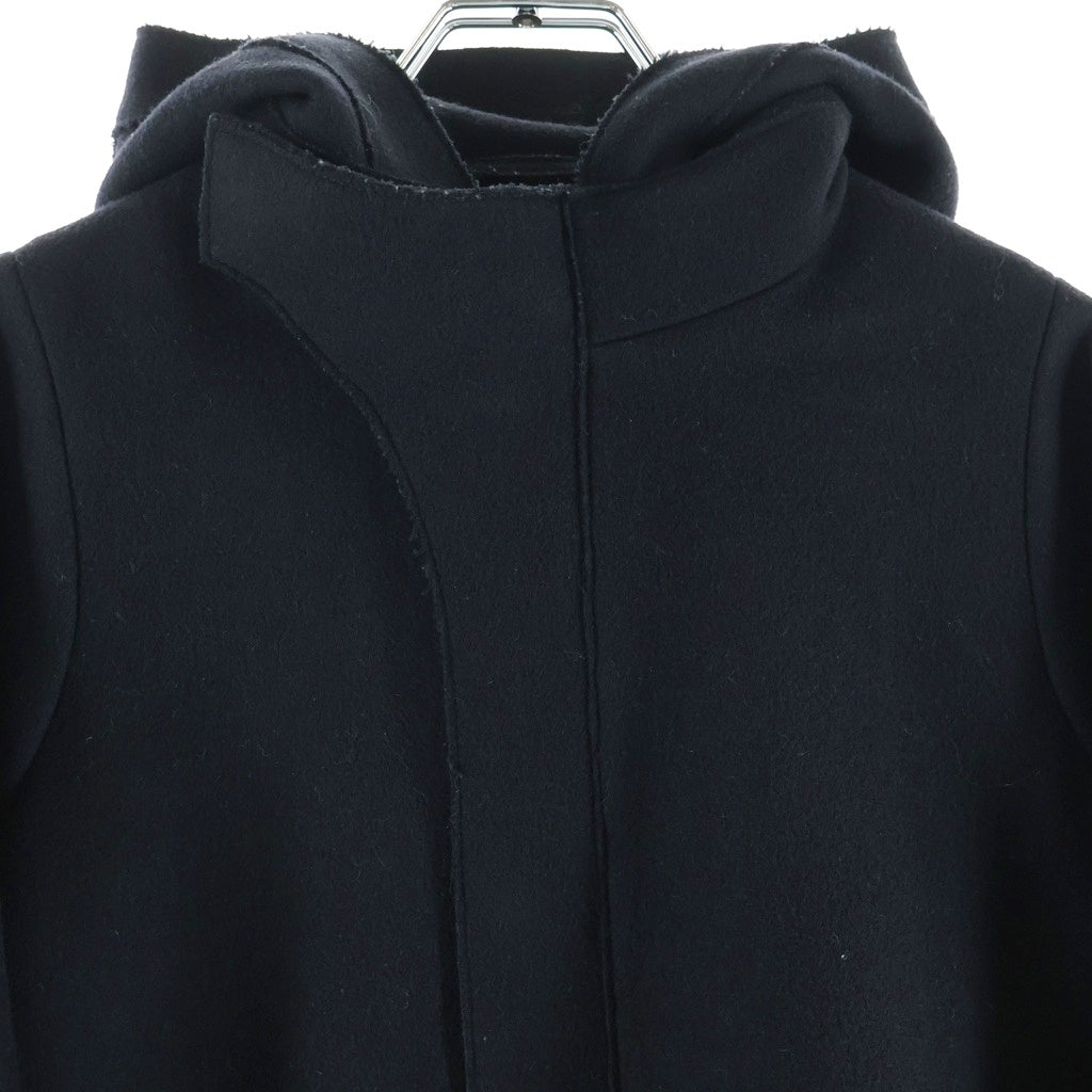 Acne Studios(アクネ ストゥディオズ) ジップアップ ウール フーディー コート ブラック MILTON 220163