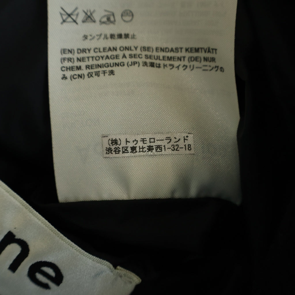Acne Studios(アクネ ストゥディオズ) ジップアップ ウール フーディー コート ブラック MILTON 220163