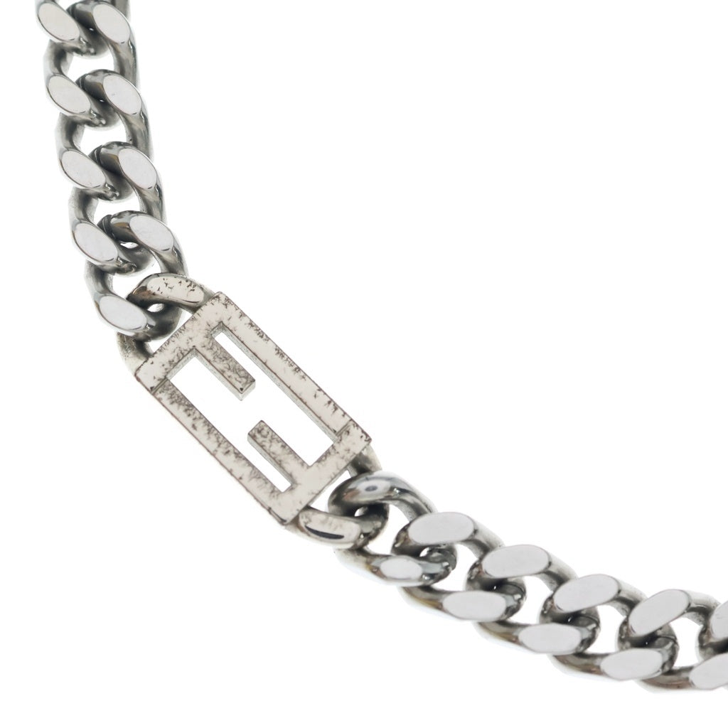 FENDI(フェンディ) Chain Necklace チェーンネックレス シルバー MP4722