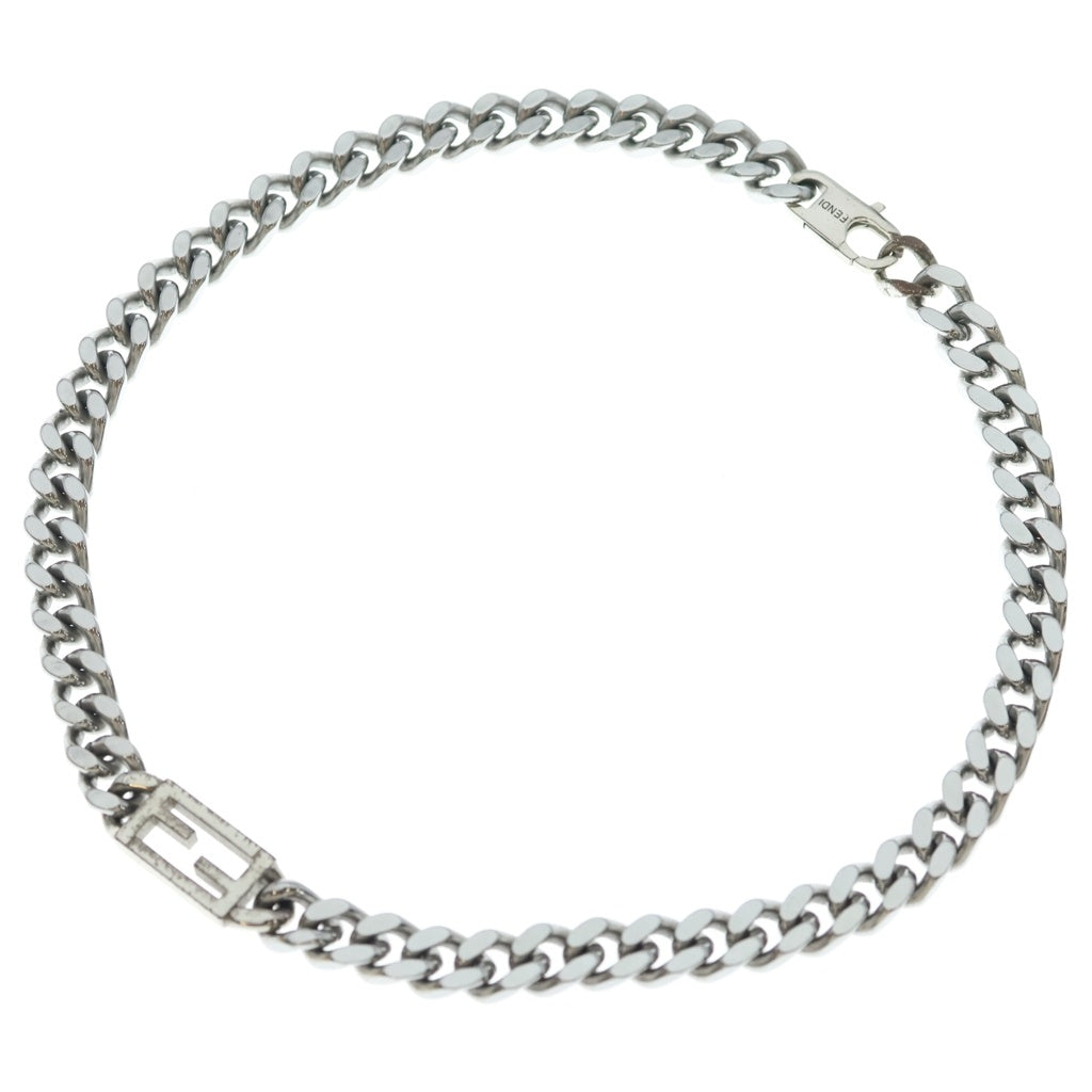 FENDI(フェンディ) Chain Necklace チェーンネックレス シルバー MP4722