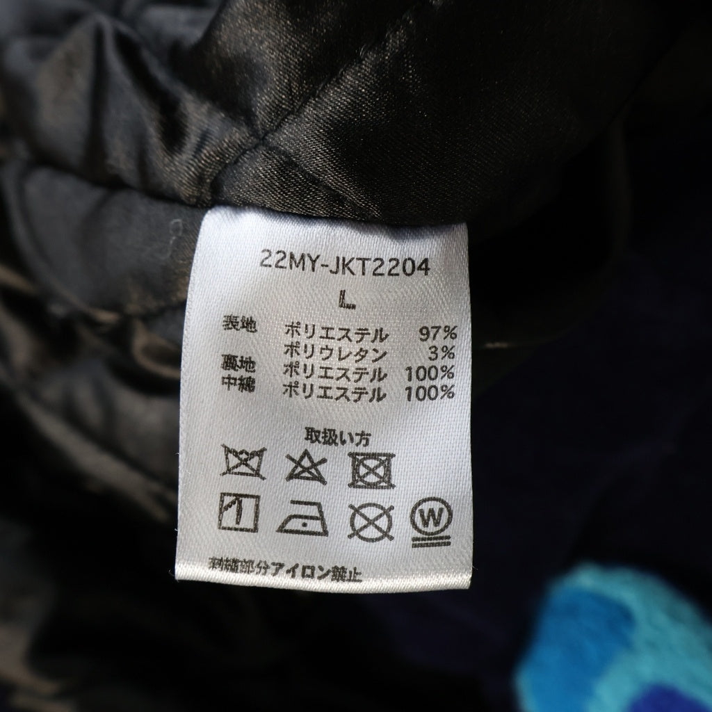 MAYO(メイヨー) Embroidery Souvenir Harrington Jacket 22MY-JKT2204 エンブロイダリー スーベニア ハリントンジャケット パープル