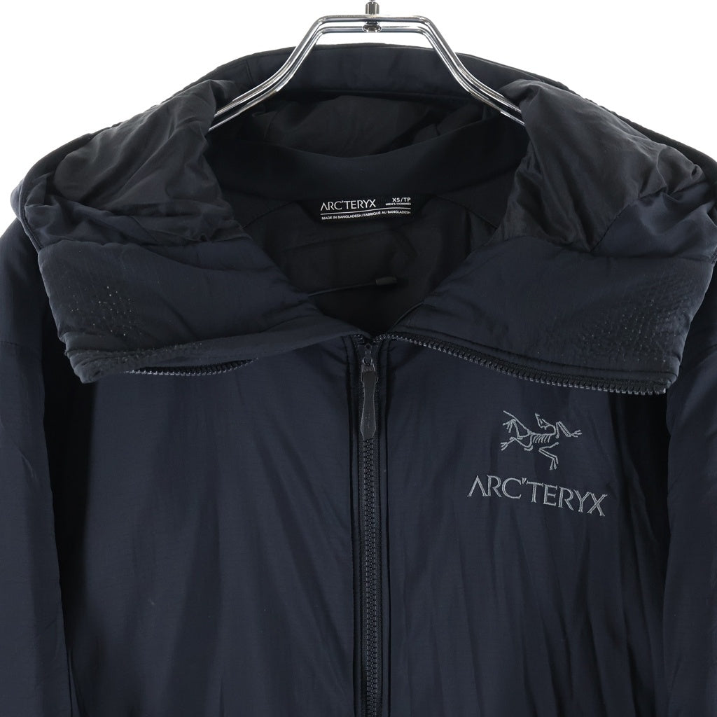 ARC'TERYX(アークテリクス) Atom AR Hoodie Jacket 24105-135468 アトム ジップアップ ナイロンダウン ジャケット ブラック