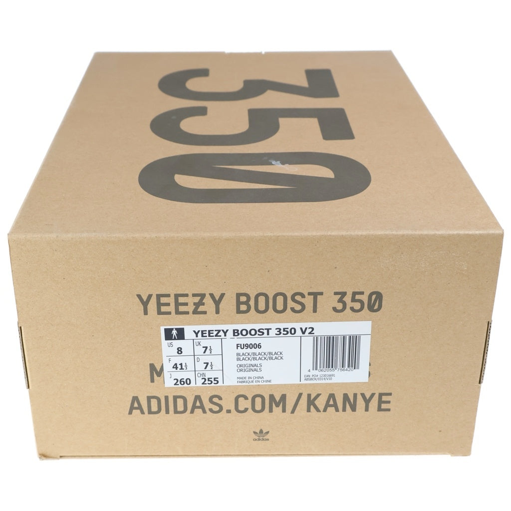 adidas(アディダス) YEEZY BOOST 350 V2 イージーブースト ローカットスニーカー シューズ ブラック US8/26.0cm FU9006