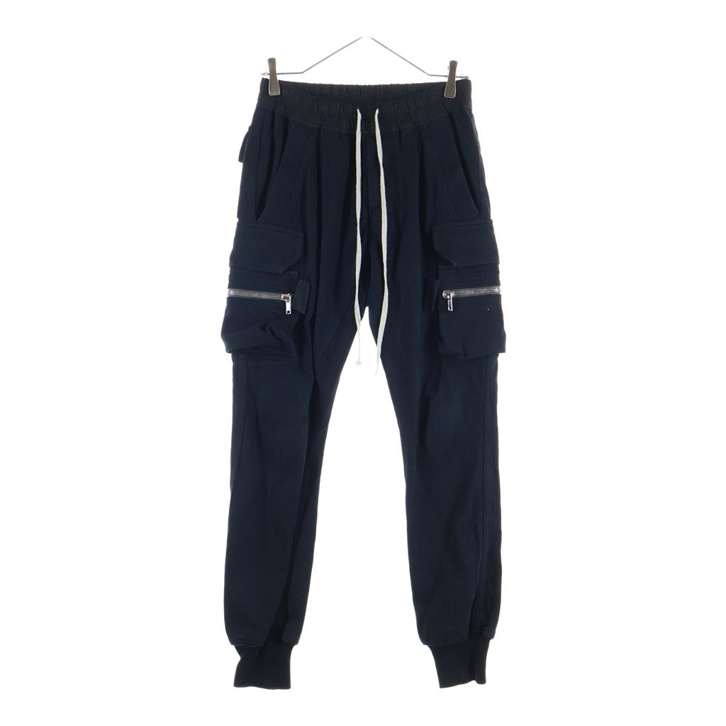Rick Owens(リックオウエンス) 22SS MASTODON CARGO RU01B1396-BA ボタンフライ マストドンカーゴパンツ ブラック