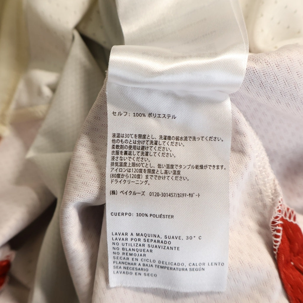 KITH(キス) Panel Design L/S Tee KHM031911 パネルデザインフロント ラバーロゴ Vネック 長袖Tシャツ マルチ