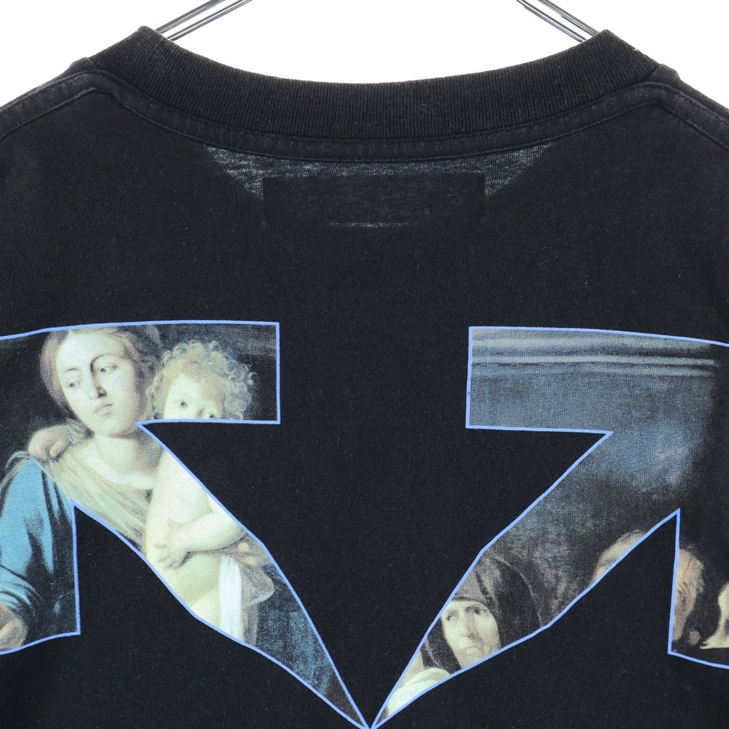 OFF-WHITE(オフホワイト) 20AW Caravaggio T-Shirt 半袖Tシャツ ブラック OMAA038E20JER005