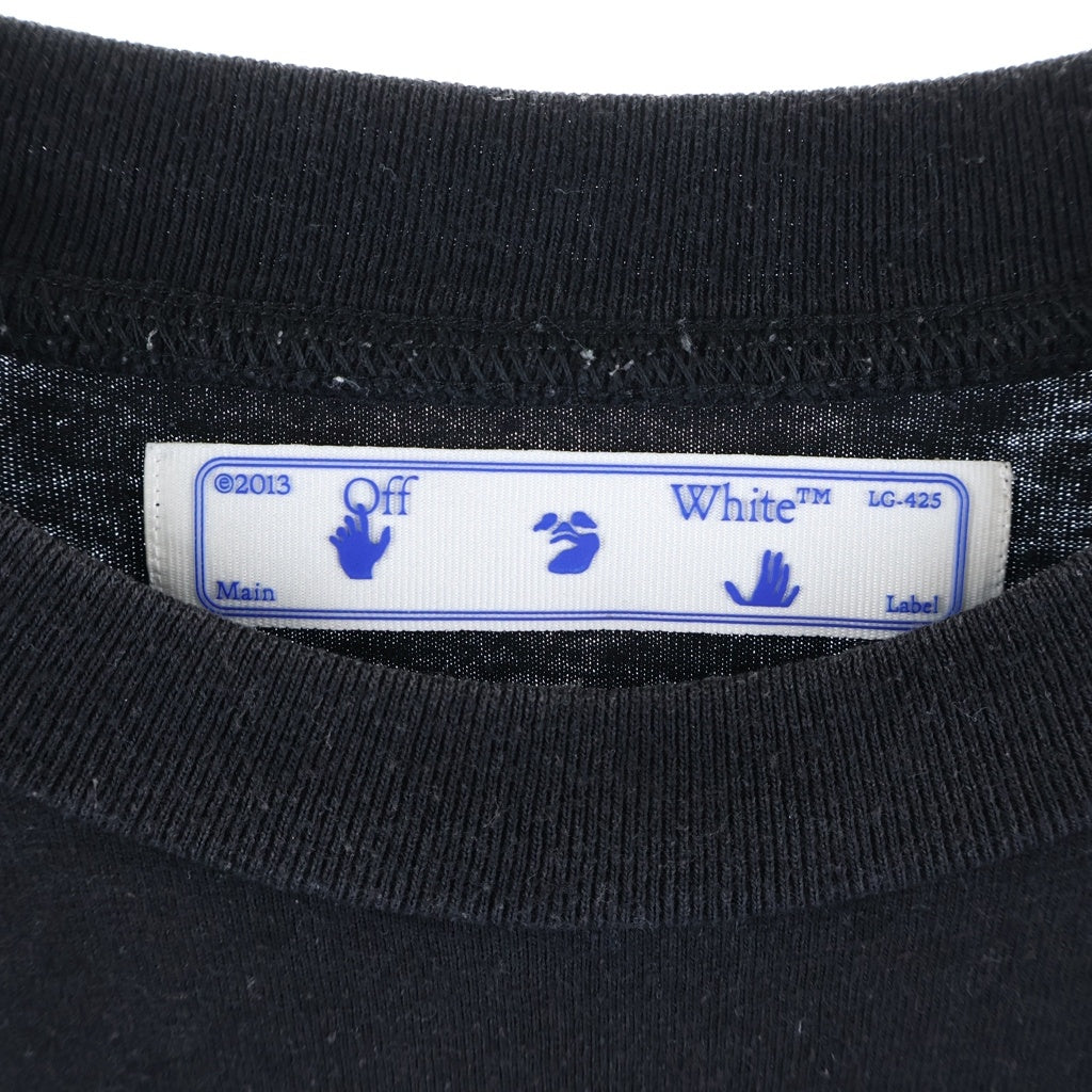OFF-WHITE(オフホワイト) 20AW Caravaggio T-Shirt 半袖Tシャツ ブラック OMAA038E20JER005