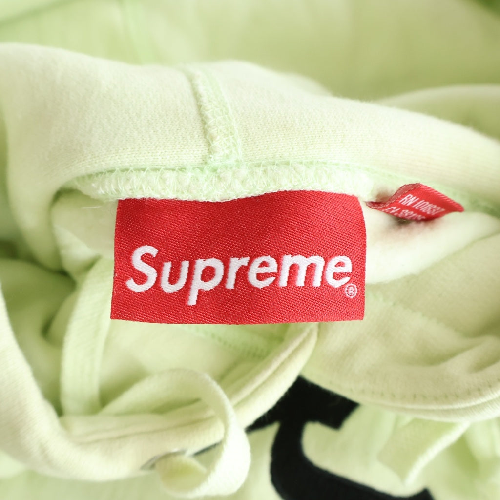 SUPREME(シュプリーム) 21AW Arabic Logo Hooded Sweatshirt アラビックロゴ フーディー プルオーバー スウェットパーカー ミントグリーン