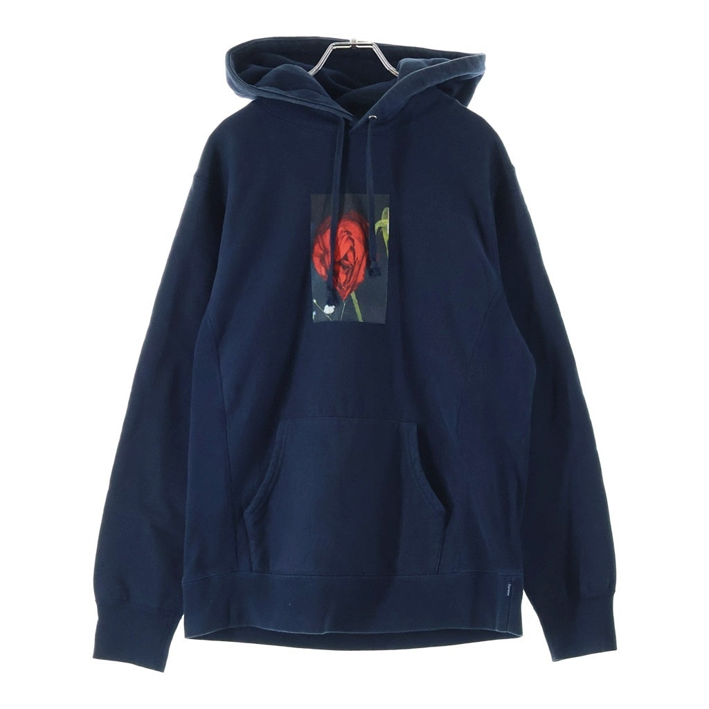 SUPREME(シュプリーム) 16AW Araki Rose Hooded Sweatshirt アラキ ローズ フーディー プルオーバー スウェットパーカー ネイビー