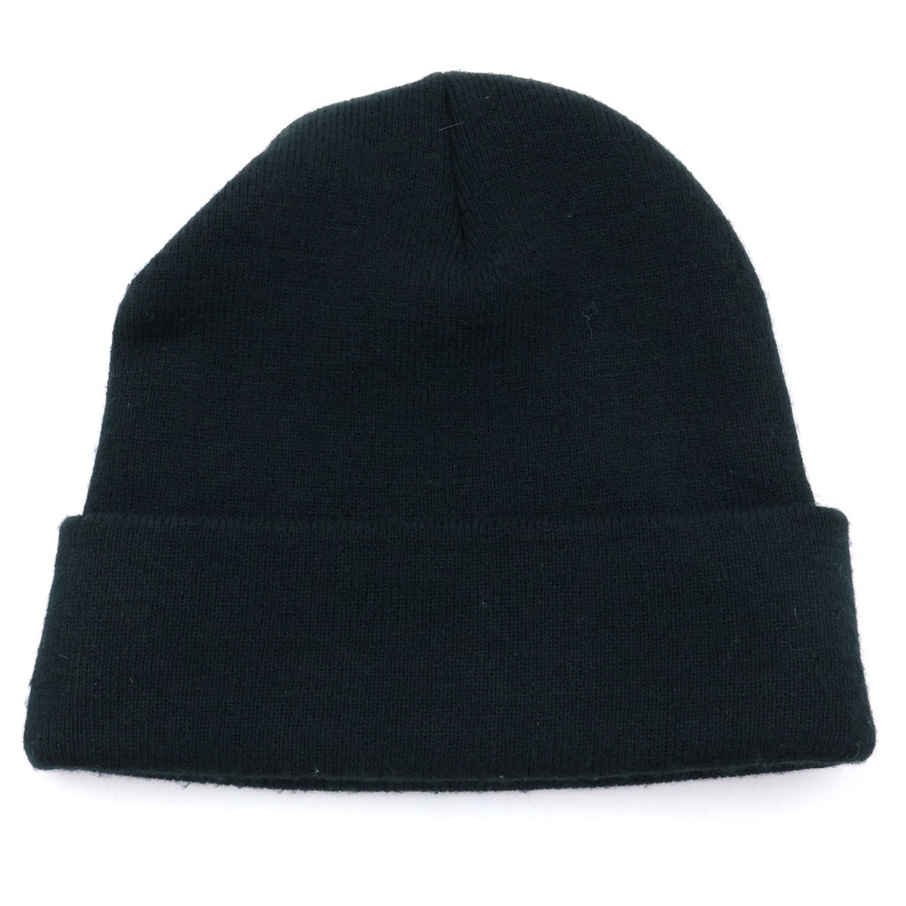 CHROME HEARTS(クロムハーツ) WOOL WATCH CAP CH PLUS クロス刺繍 ビーニー ニット帽 帽子 ブラック