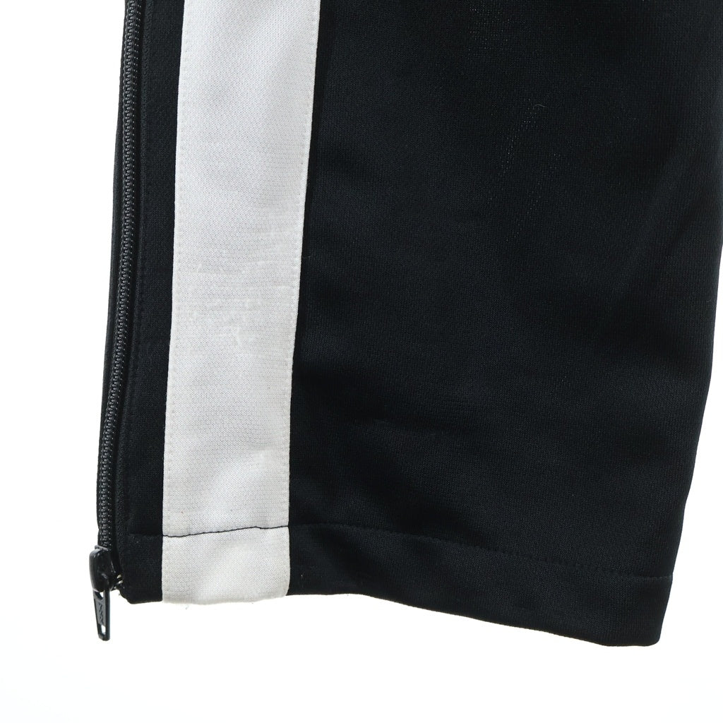 doublet(ダブレット) 19SS CHAOS EMBROIDERY TRACK PANTS カオスエンブロイダリー サイドライン トラックパンツ ブラック 19SS08PT92