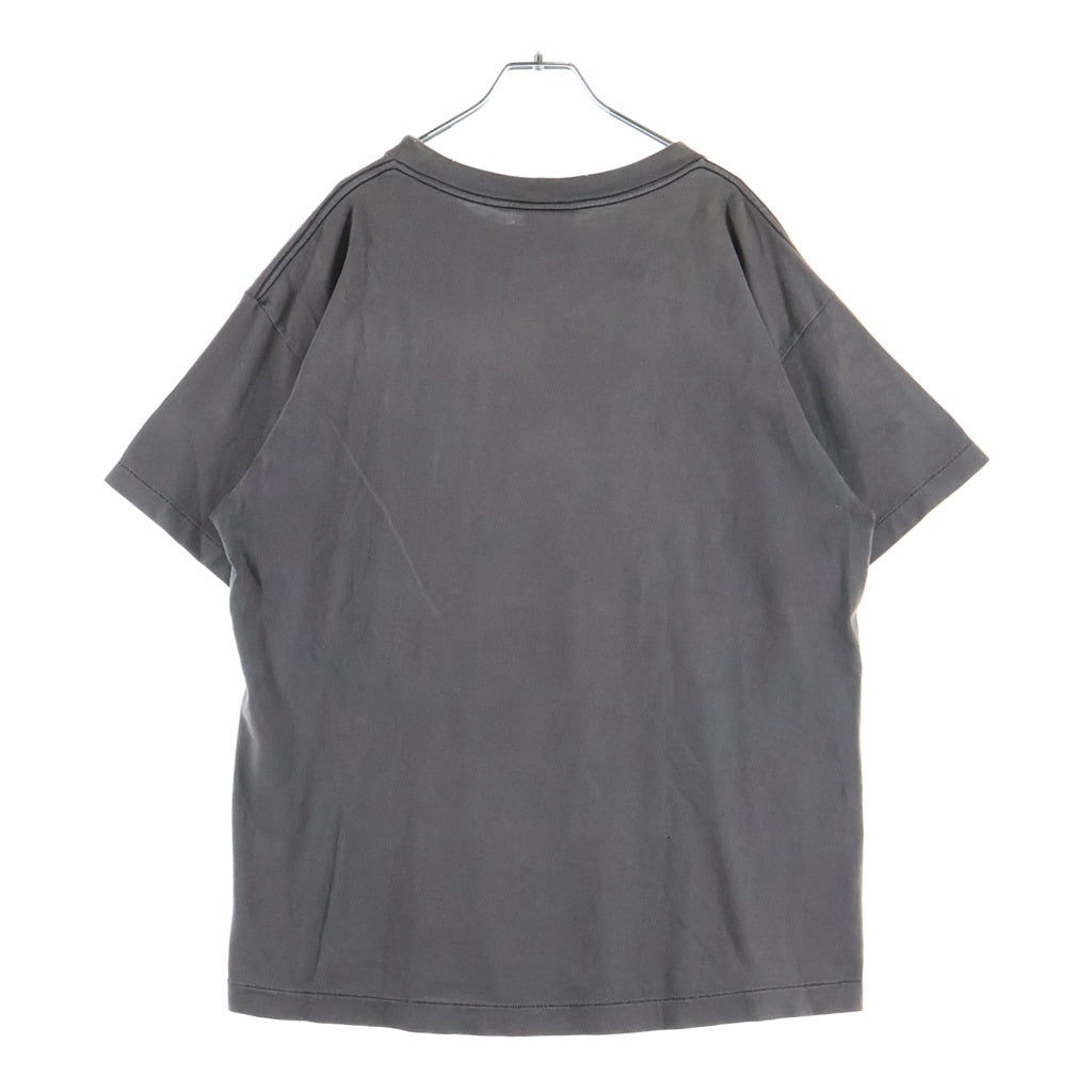 SAINT MICHAEL(セントマイケル) 23SS JESUS SS TEE ジーサス フロントプリント半袖Tシャツ カットソー ブラック SM-S23-0000-012