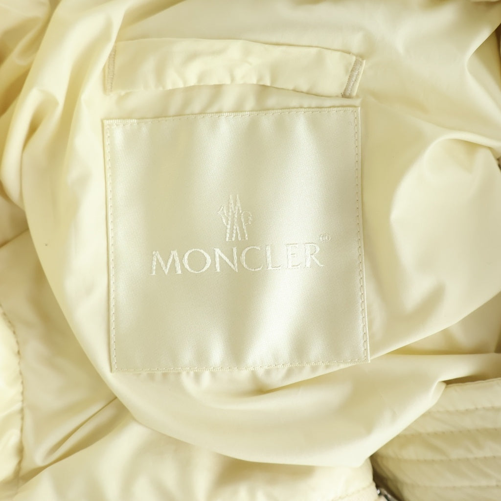 MONCLER(モンクレール) ARALIA GIUBBOTTO アラリア ジュボット ダウンベスト付 ジップアップ ウールジャケット レディース アイボリー I20931A00082_A_5971H/I20931A00082_B_5971H