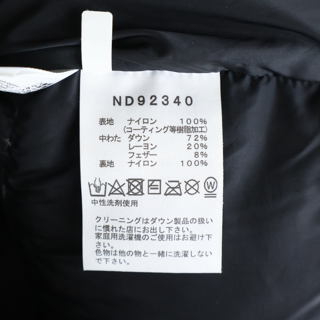 THE NORTH FACE(ザノースフェイス) BALTRO LIGHT JACKET GORE-TEX バルトロライトダウンジャケット ゴアテックス ブラック ND92340
