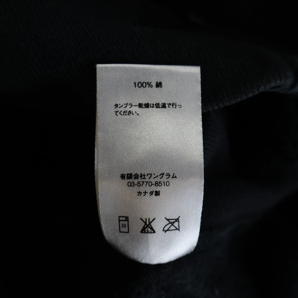 SUPREME(シュプリーム) 15AW Chenille Script Hooded Sweatshirt シェニール スクリプト プルオーバースウェットパーカー フーディ ブラック