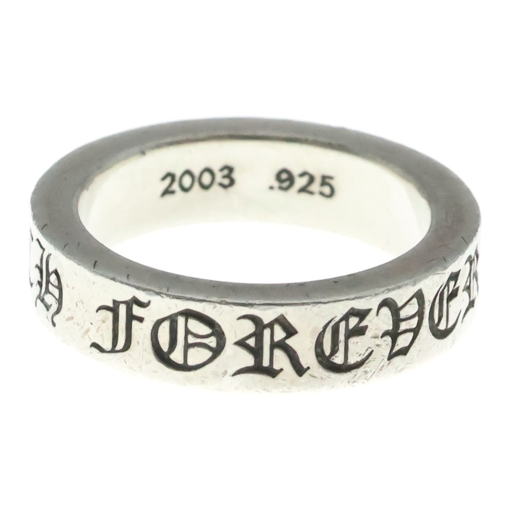 CHROME HEARTS(クロムハーツ) 6mm SPACER FOREVER 6mmスペーサーリング フォーエバーシルバーBCA337