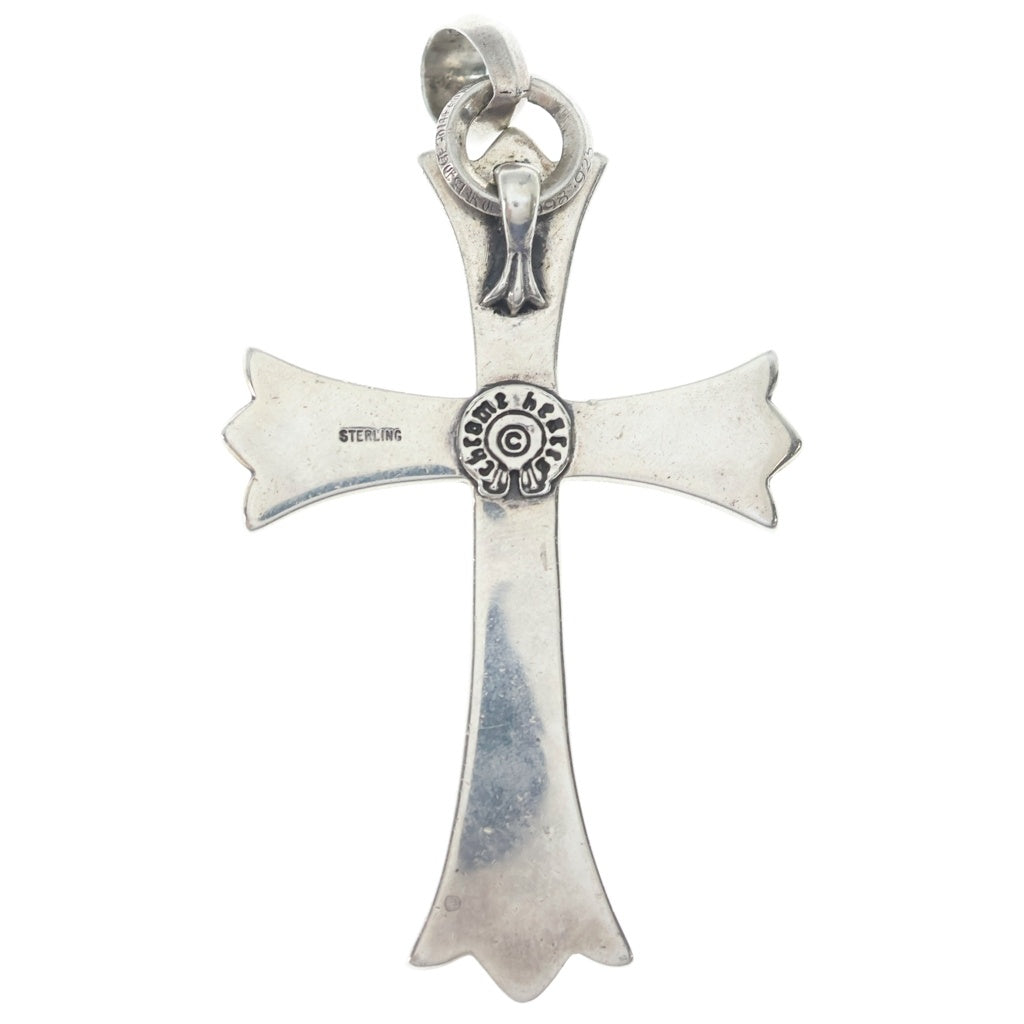 CHROME HEARTS(クロムハーツ) CH CRS LG W/BALE Wベイル ラージCHクロスペンダントトップ シルバー BCA215