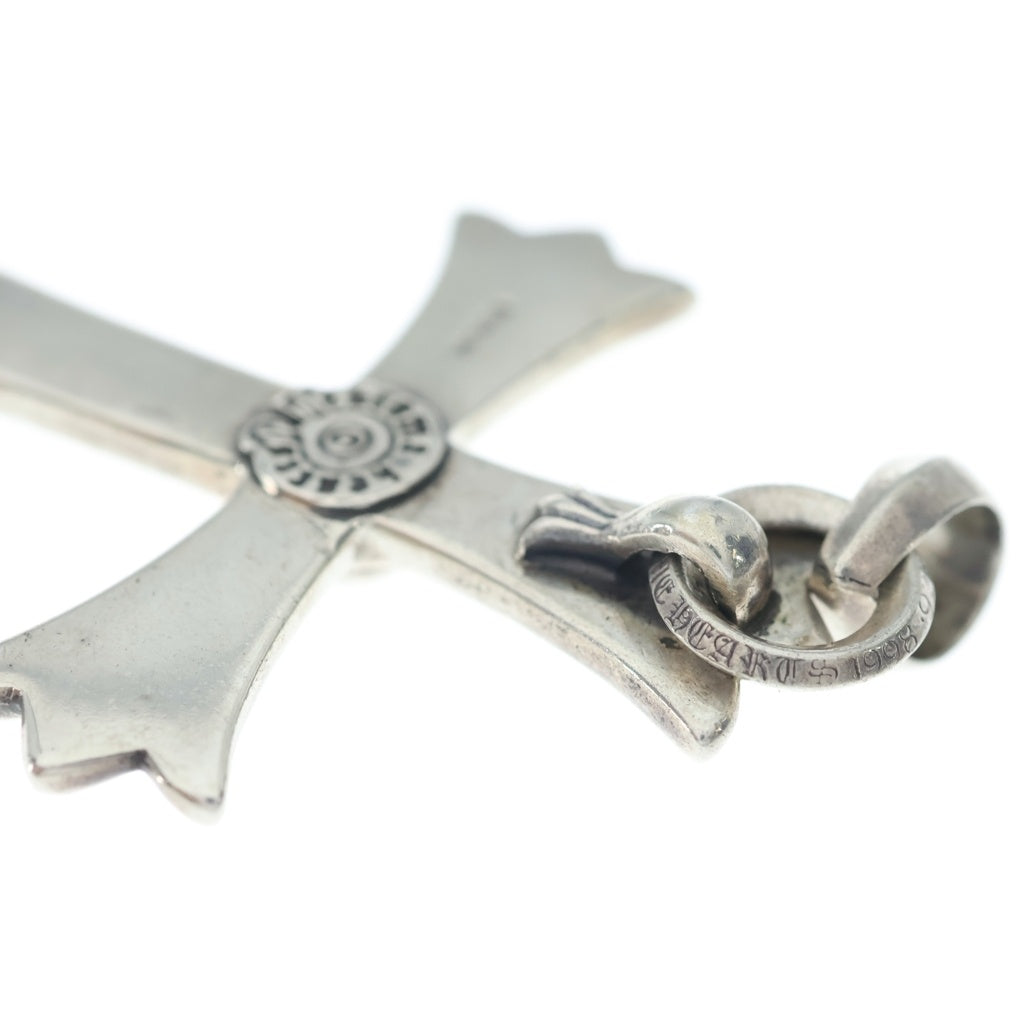 CHROME HEARTS(クロムハーツ) CH CRS LG W/BALE Wベイル ラージCHクロスペンダントトップ シルバー BCA215