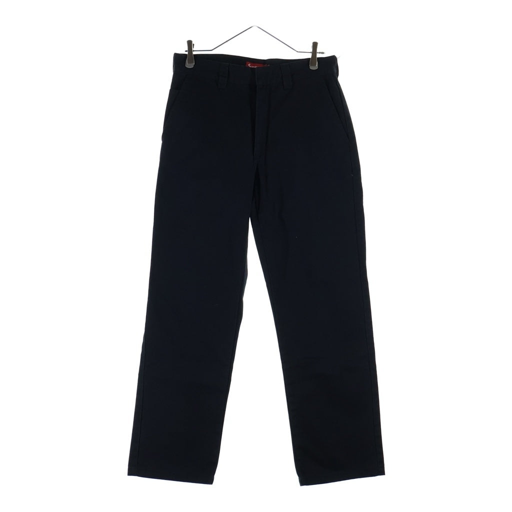 Supreme Work Pants Black 30インチ SUPREME(シュプリーム) 19SS Wark Pant コットン ジップフライ ワーク