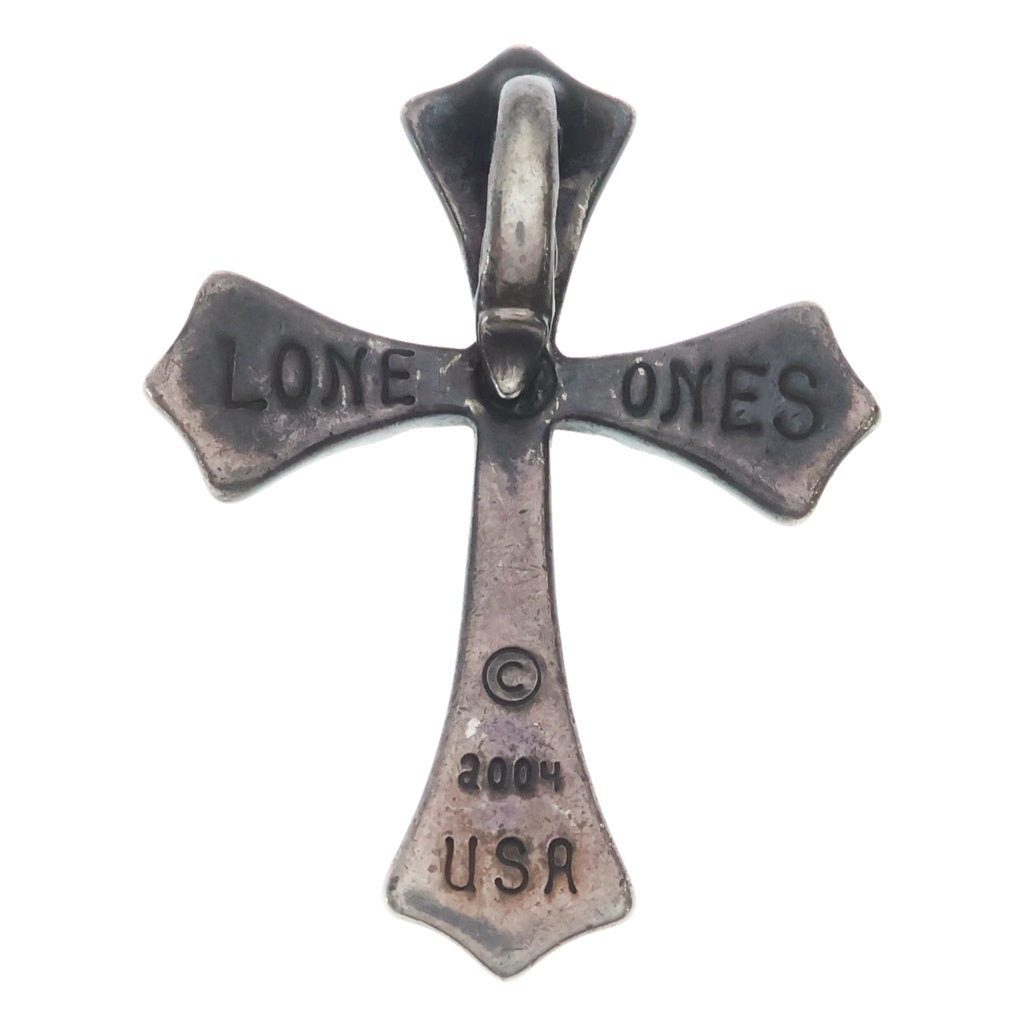LONE ONES(ロンワンズ) Spread Eagle Cross スプレッドイーグル クロス M ペンダント ネックレストップ シルバー