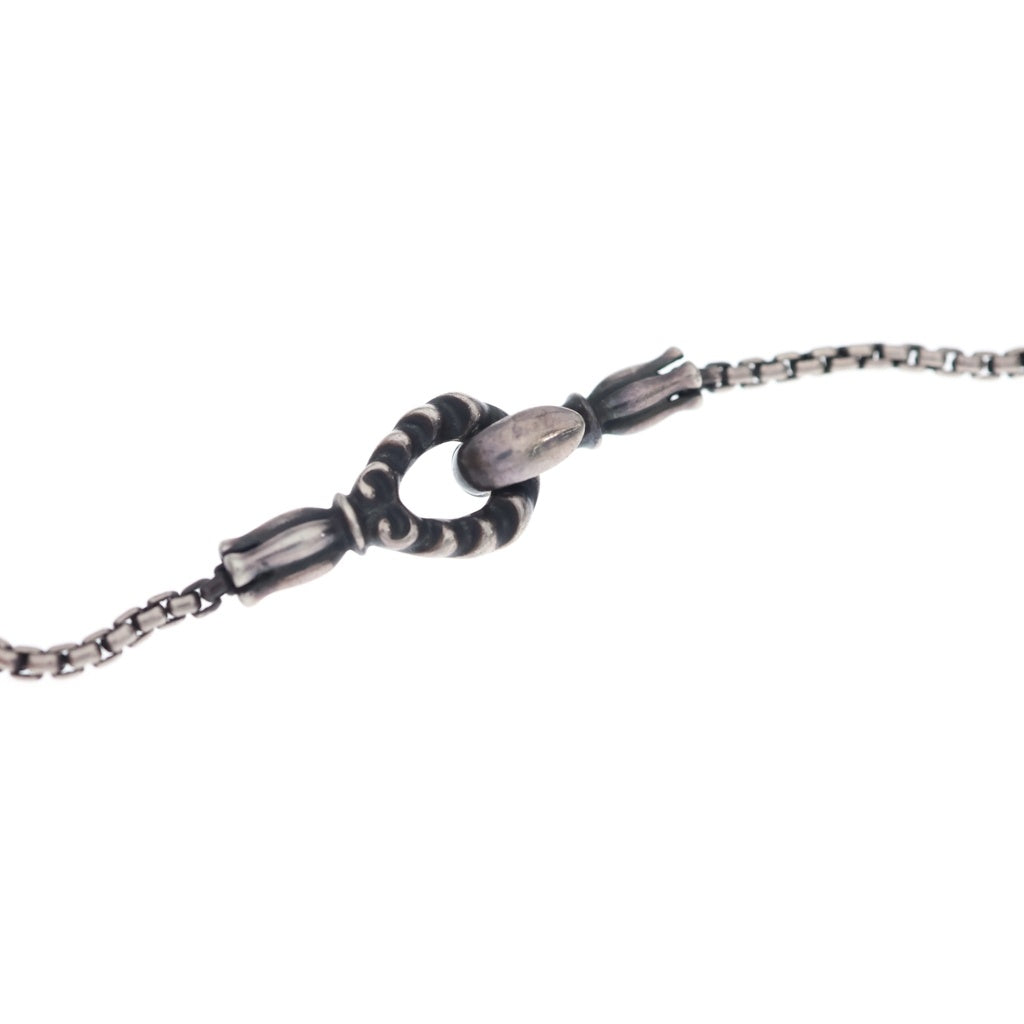 LONE ONES(ロンワンズ) HOOKS BOX CHAIN メイティングフライト フック ボックス チェーン ネックレス シルバー