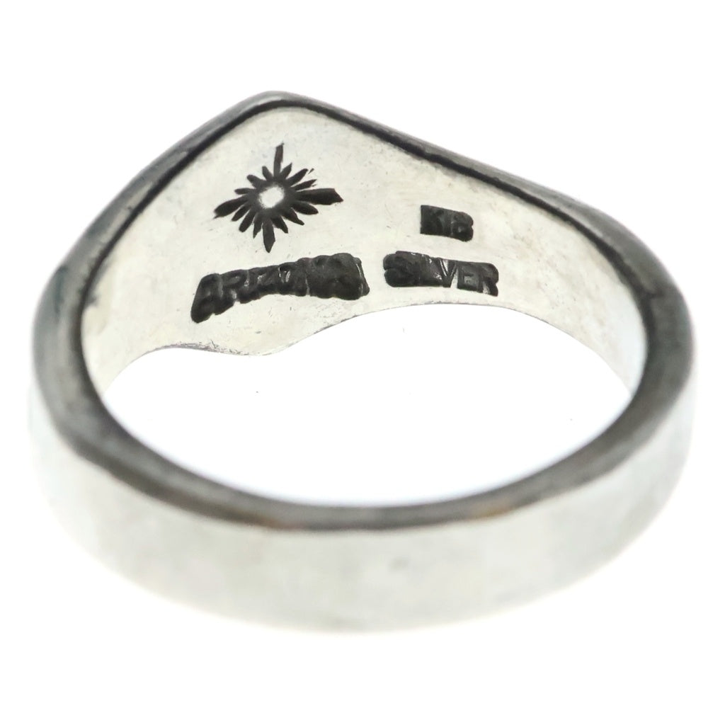 ARIZONA FREEDOM(アリゾナフリーダム) K18太陽神メタル 唐草 シェイプリング シルバー/ゴールド R-65c