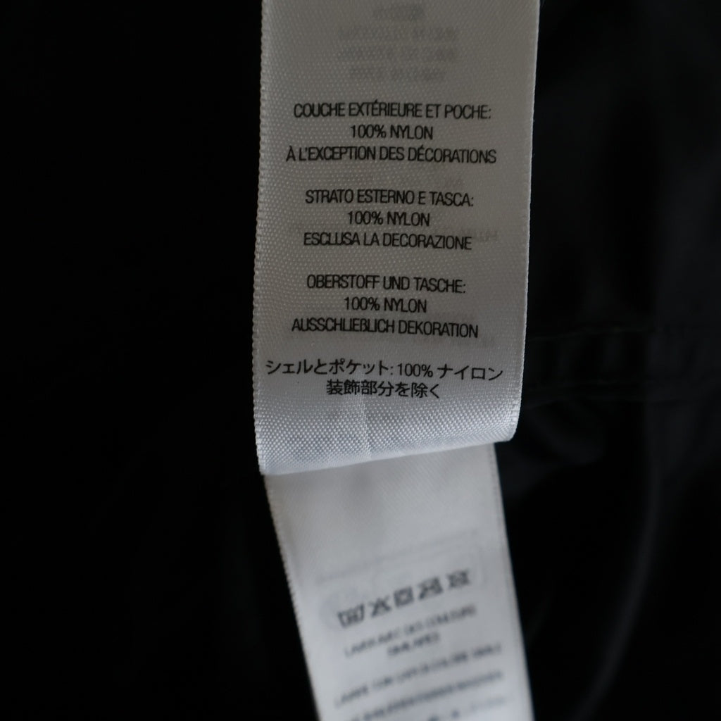 SUPREME(シュプリーム) 24SS Nylon Chore Coat フロントロゴ刺繍 チョアコート ナイロンジャケット ブラック