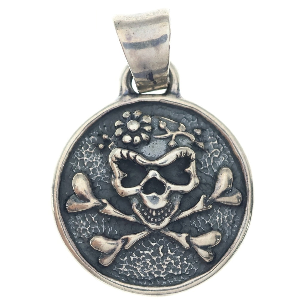 Travis Walker(トラヴィスワーカー) 2011TOUR Daisy Skull Pendant Top 2011 ツアー デイジースカル ペンダントトップ シルバー