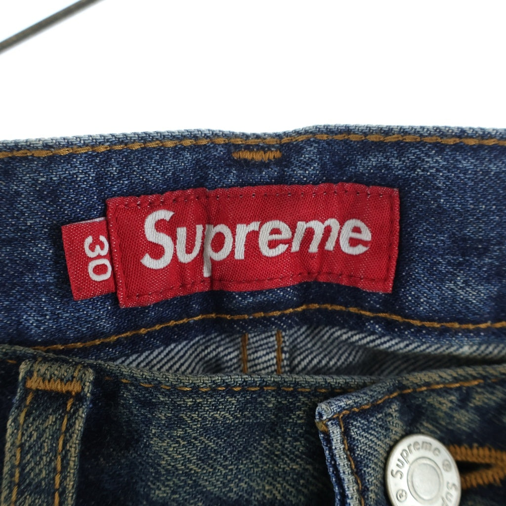 SUPREME(シュプリーム) 25SS Distressed Loose Fit Selvedge Jean ルーズフィット セルビッジジーンズ デニムパンツ インディゴ