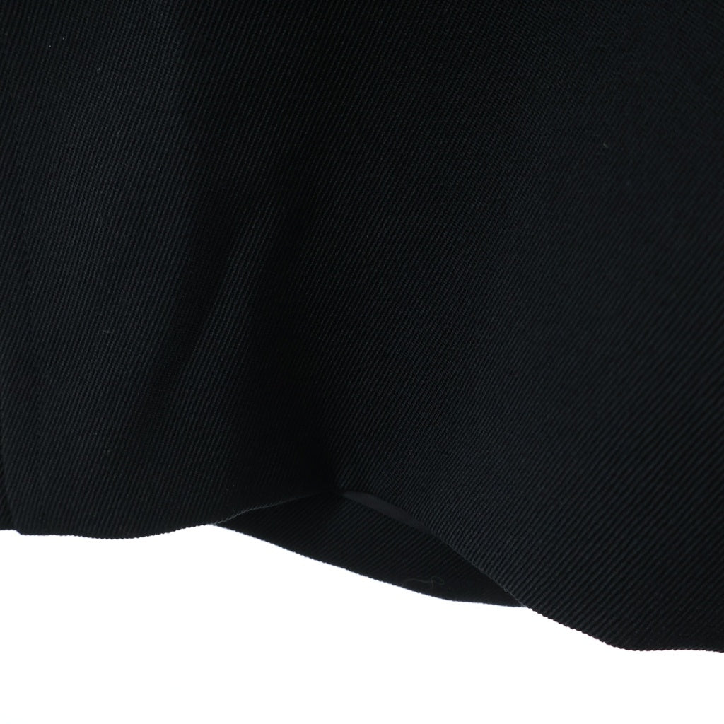 Yohji Yamamoto POUR HOMME(ヨウジヤマモト プールオム) 25AW ARMY GABARDINE 3 BUTTONS JACKE アーミー ギャバジン 3ボタン ロングジャケット ブラック HM-J11-101