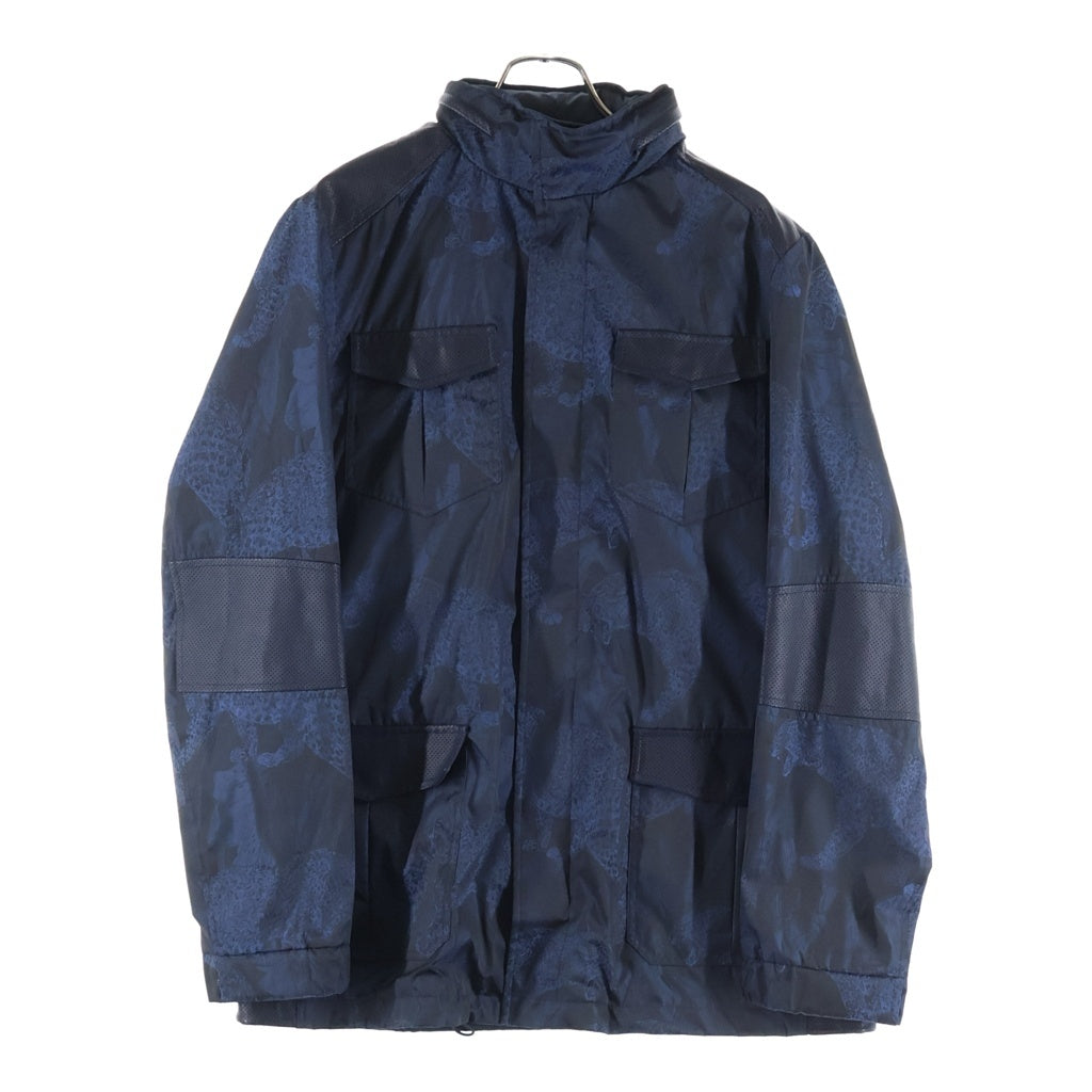 ETRO(エトロ) Nylon Jacket マルチポケット ジップアップ ナイロンジャケット ネイビー 161-1S432-1190