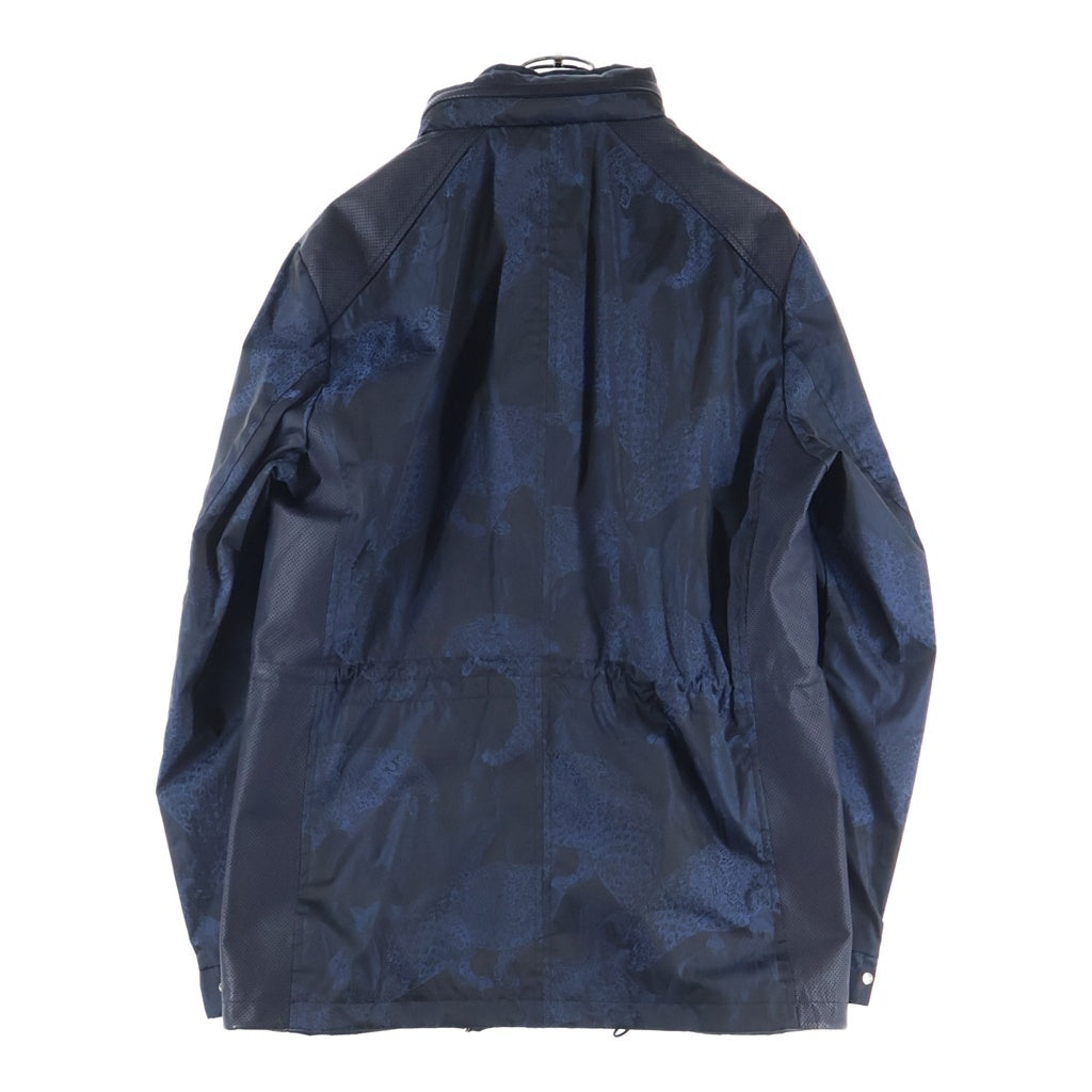 ETRO(エトロ) Nylon Jacket マルチポケット ジップアップ ナイロンジャケット ネイビー 161-1S432-1190