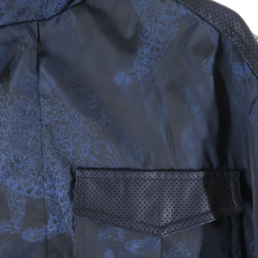 ETRO(エトロ) Nylon Jacket マルチポケット ジップアップ ナイロンジャケット ネイビー 161-1S432-1190