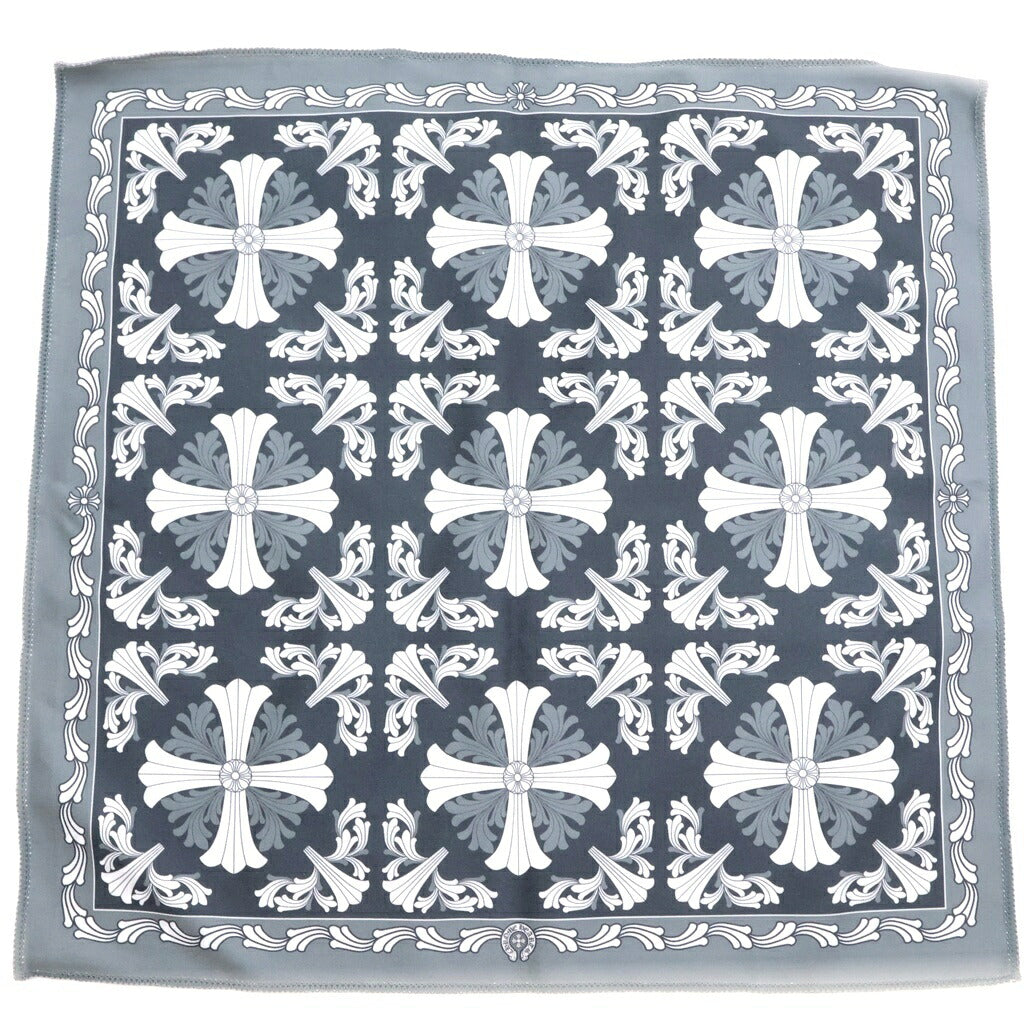 CHROME HEARTS(クロムハーツ) CH PLS Eye Wear Cloth プリント総柄アイウェアクロス グレー