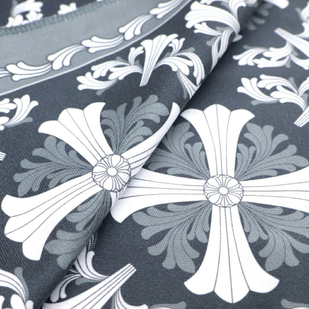 CHROME HEARTS(クロムハーツ) CH PLS Eye Wear Cloth プリント総柄アイウェアクロス グレー