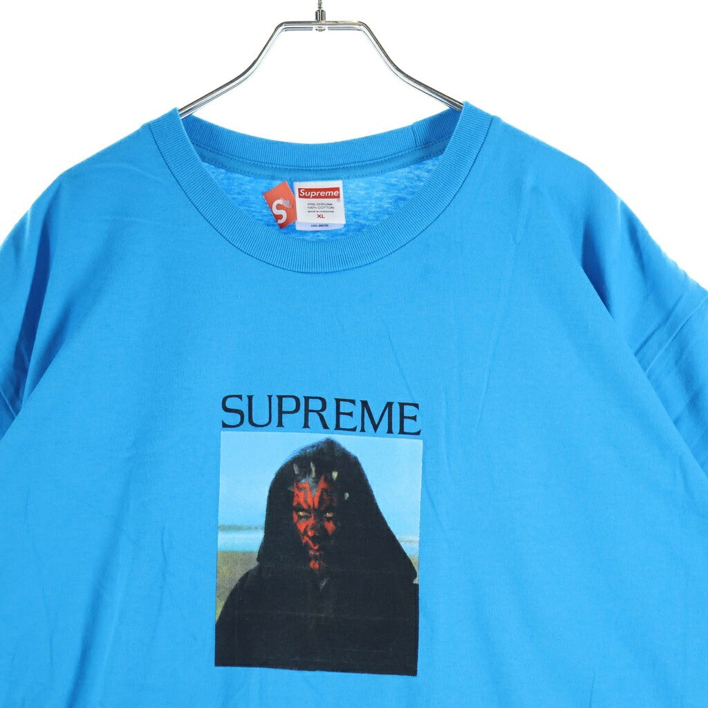 SUPREME(シュプリーム) 26AW ×STARWARS Sith Tee スターウォーズ フロントプリント クルーネック半袖Tシャツ カットソー ブルー