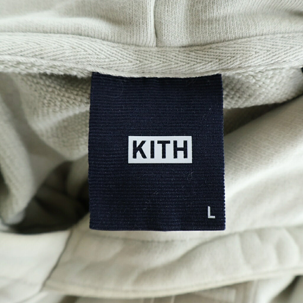 KITH(キス) Box Logo Hoodie KHM030873 ボックスロゴ スウェットプルオーバーパーカー グレー