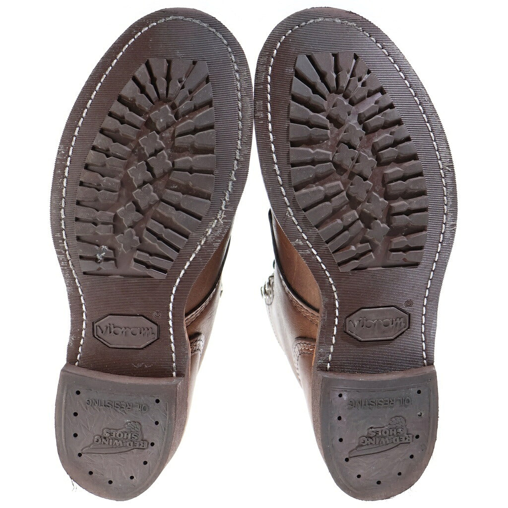 RED WING(レッド ウイング) Iron Ranger アイアンレンジャー レザー ハイカットブーツ ブラウン US6.5/24.5cm 8111