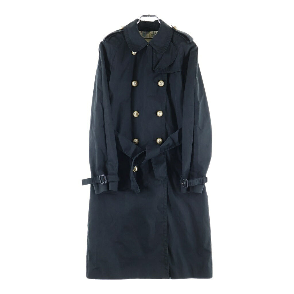 GUCCI(グッチ) Trench Coat GGボタン トレンチコート レディース ブラック 463284 ZIZ08