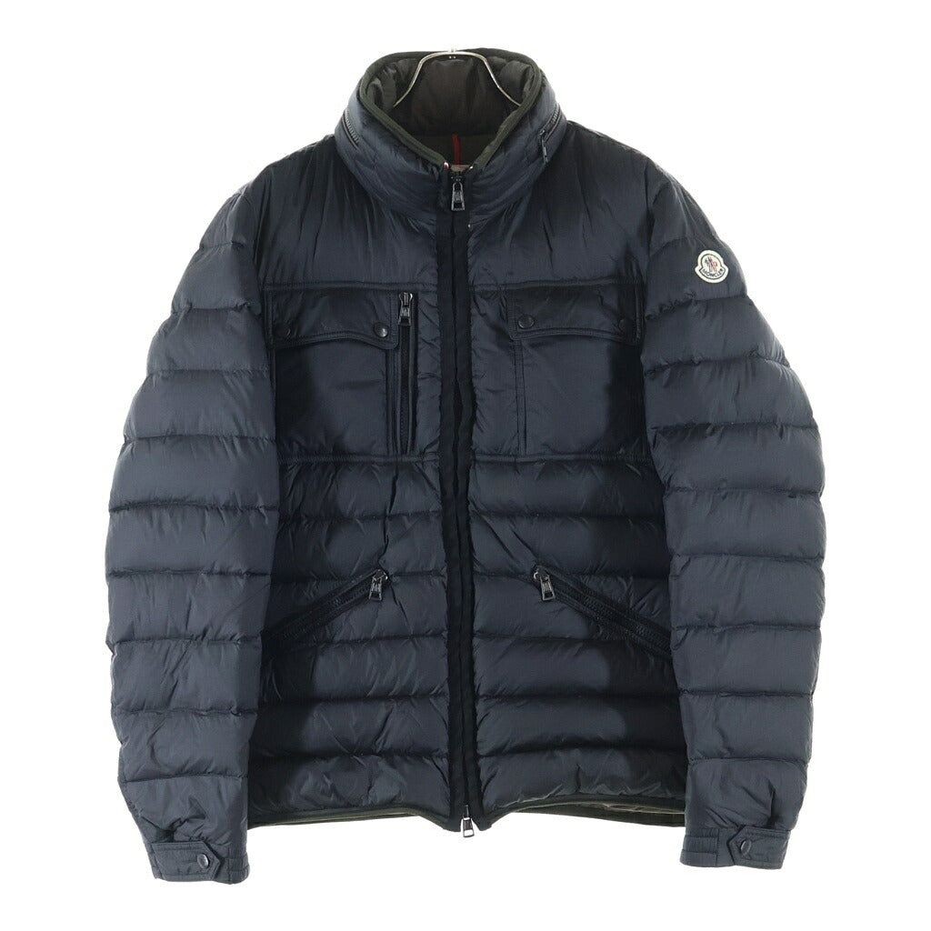 MONCLER(モンクレール) NORBERT GIUBBOTTO ノーバートジュボット ジップアップ ナイロンダウンジャケット ブラック 42091431305-53329