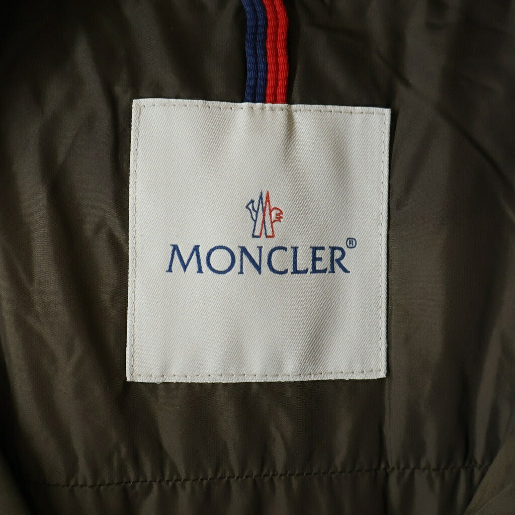 MONCLER(モンクレール) NORBERT GIUBBOTTO ノーバートジュボット ジップアップ ナイロンダウンジャケット ブラック 42091431305-53329