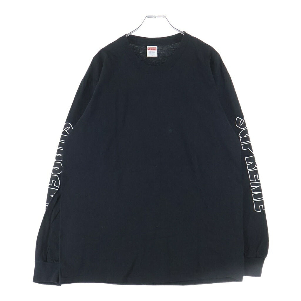 SUPREME(シュプリーム) 26SS Spitfire Bighead L/S Tee スピットファイア ビッグヘッド ロゴデザイン クルーネック 長袖Tシャツ カットソー ブラック