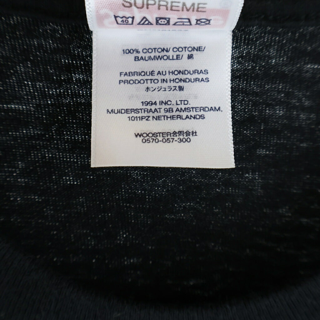 SUPREME(シュプリーム) 26SS Spitfire Bighead L/S Tee スピットファイア ビッグヘッド ロゴデザイン クルーネック 長袖Tシャツ カットソー ブラック